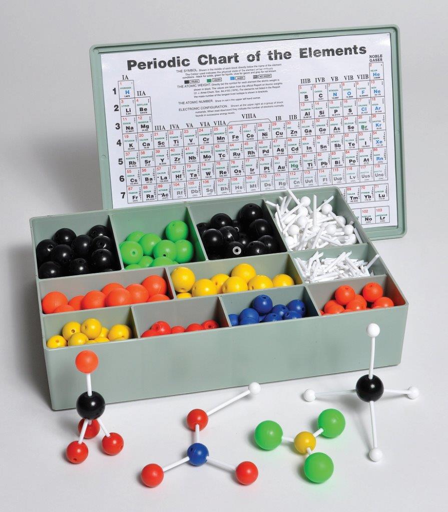 ATOMIC MODELS SET, CLASSROOM | Worldwide Life Sciences