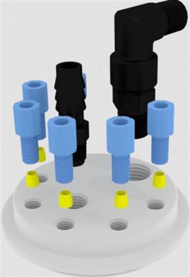 EZwaste Filter Kit, VersaCap 83mm, ports for 6x 1/ 51101535_330-0418-OEM-2.jpg